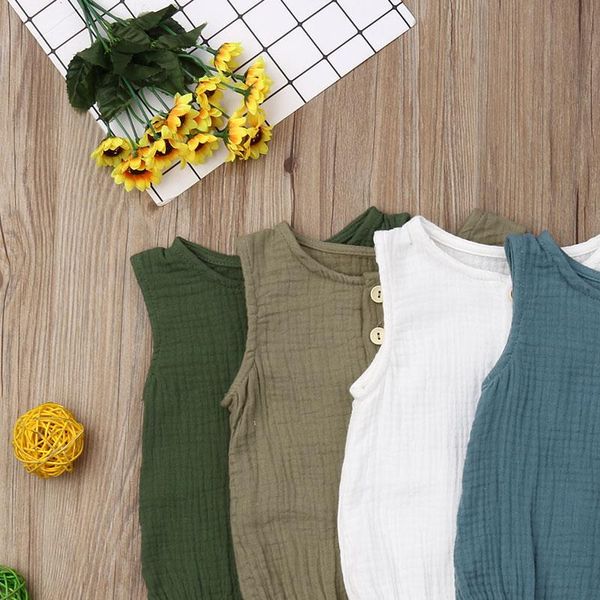 newborn baby girls bodysuit 2019 new sleeveless bubble cotton soild babygrow vest summer children clothes 0 2y, Blue
newborn baby girls bodysuit 2019 new sleeveless bubble cotton soild babygrow vest summer children clothes 0 2y, Blue