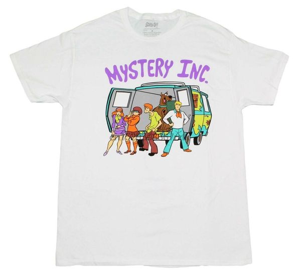 new scooby doo mystery inc vintage throwback classic cast mens t-shirt white
new scooby doo mystery inc vintage throwback classic cast mens t-shirt white
