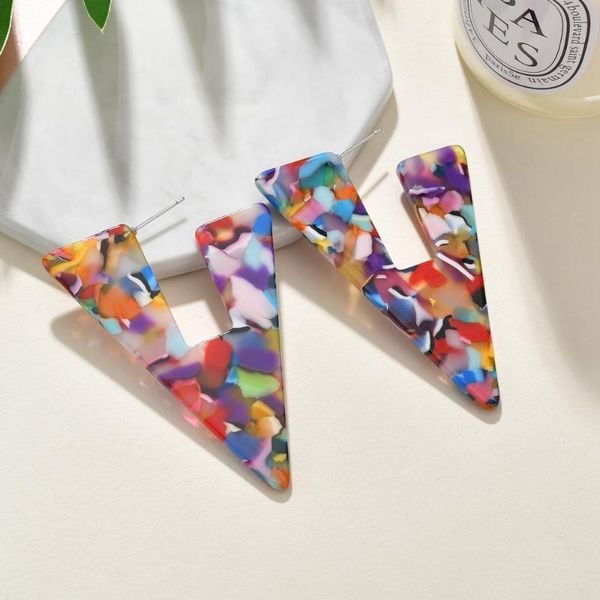 mestilo 2020 bohemia women statement jewelry colorful acetate acrylic drop earrings for girls triangle tortoiseshell earrings, Silver
mestilo 2020 bohemia women statement jewelry colorful acetate acrylic drop earrings for girls triangle tortoiseshell earrings, Silver