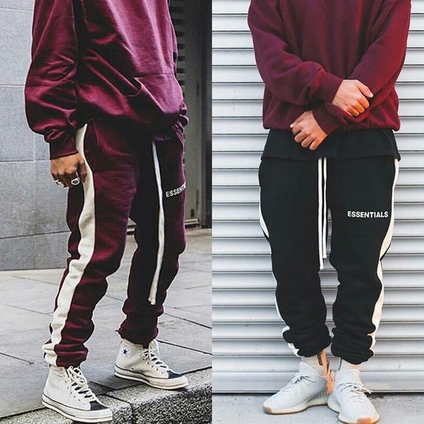 fog основы sweatpants страх бог боковой сращивания трениках мужчины женщины повседневная длинные jogger брюки брюки хип-хоп скейтборд street, Black
fog основы sweatpants страх бог боковой сращивания трениках мужчины женщины повседневная длинные jogger брюки брюки хип-хоп скейтборд street, Black