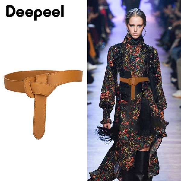 deepeel 1pc 4.5/6*110cm women pu knotted cummerbunds two styles leather craft decoration belt female apparel accessories girdle, Black;brown
deepeel 1pc 4.5/6*110cm women pu knotted cummerbunds two styles leather craft decoration belt female apparel accessories girdle, Black;brown