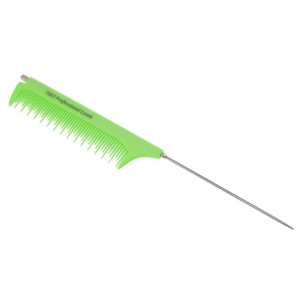 adjustable salon barber tail tip styling hairdressing fine tooth pick hair comb, Silver
adjustable salon barber tail tip styling hairdressing fine tooth pick hair comb, Silver