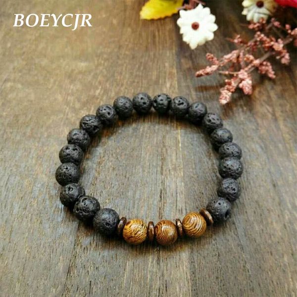 boeycjr sell lava stone beads wood beads bangles & bracelets fashion jewelry natural stone bracelet for men or women, Black
boeycjr sell lava stone beads wood beads bangles & bracelets fashion jewelry natural stone bracelet for men or women, Black