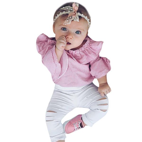 clothing sets sagace kids girls 2pcs long sleeve striped print pants infant baby clothes romper bodysuit jumpsuit, White
clothing sets sagace kids girls 2pcs long sleeve striped print pants infant baby clothes romper bodysuit jumpsuit, White