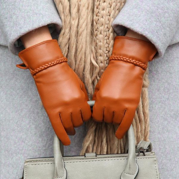 2020 latest gloves lambskin real leather gloves female plus velvet thicken winter warm driving sheepskin woman' dq234l, Blue;gray
2020 latest gloves lambskin real leather gloves female plus velvet thicken winter warm driving sheepskin woman' dq234l, Blue;gray