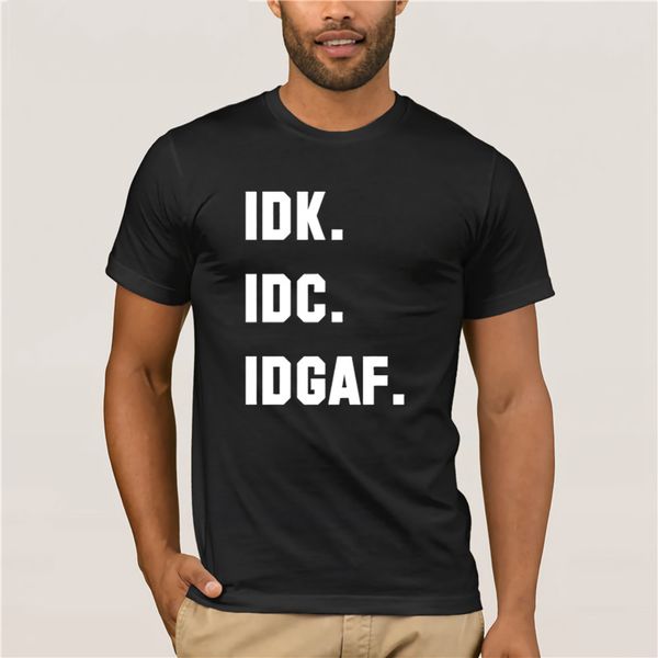 new summer men's casual print t-shirt fashion idk idc idgaf size men's shirt trendy summer mens t shirt
new summer men's casual print t-shirt fashion idk idc idgaf size men's shirt trendy summer mens t shirt