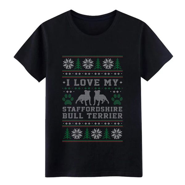 men's staffordshire bull terrier t shirt knitted tee shirt s-xxxl letter fit new fashion summer trend shirt