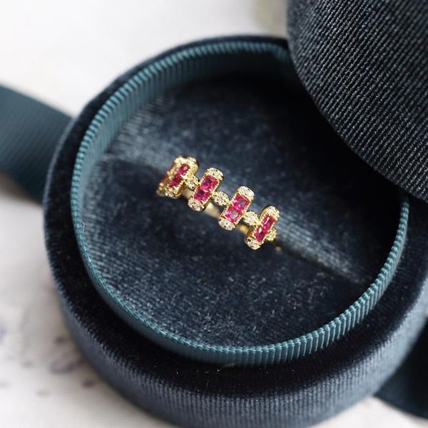cluster rings lamoon 925 sterling silver ring for women vintage style square zircon 14k gold plated fine jewelry lmri089, Golden;silver
cluster rings lamoon 925 sterling silver ring for women vintage style square zircon 14k gold plated fine jewelry lmri089, Golden;silver