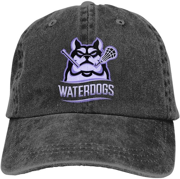 ball caps waterdogs lacrosse baseball cap adjustable trucker hat, Blue;gray