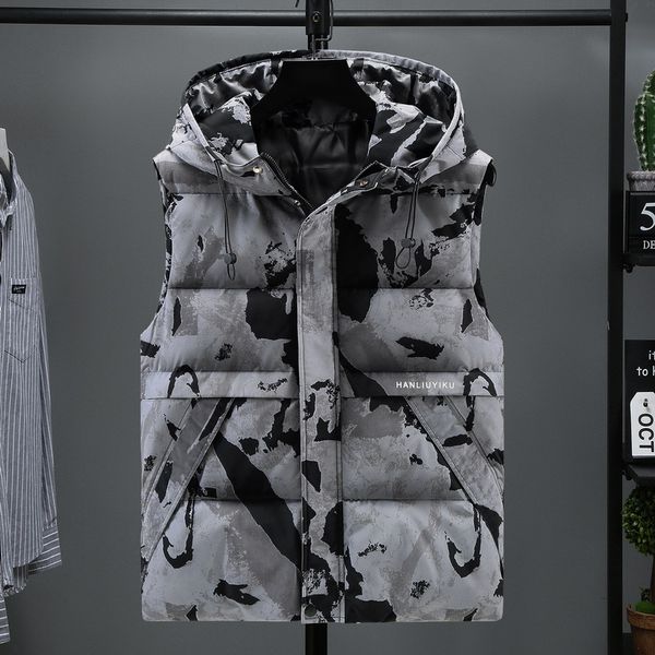 winter men plus size 5xl parka waistcoat hoodie vest men sleeveless jacket outdoor thick parka jacket waistcoat clothing, Black;white
winter men plus size 5xl parka waistcoat hoodie vest men sleeveless jacket outdoor thick parka jacket waistcoat clothing, Black;white