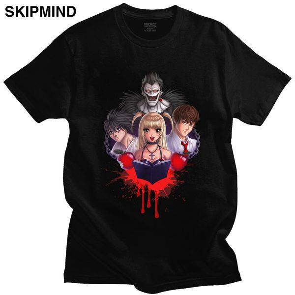 classic anime death note tshirt men short sleeve shinigami ryuk manga t-shirt o-neck soft cotton graphic tee shirt clothes gift
classic anime death note tshirt men short sleeve shinigami ryuk manga t-shirt o-neck soft cotton graphic tee shirt clothes gift