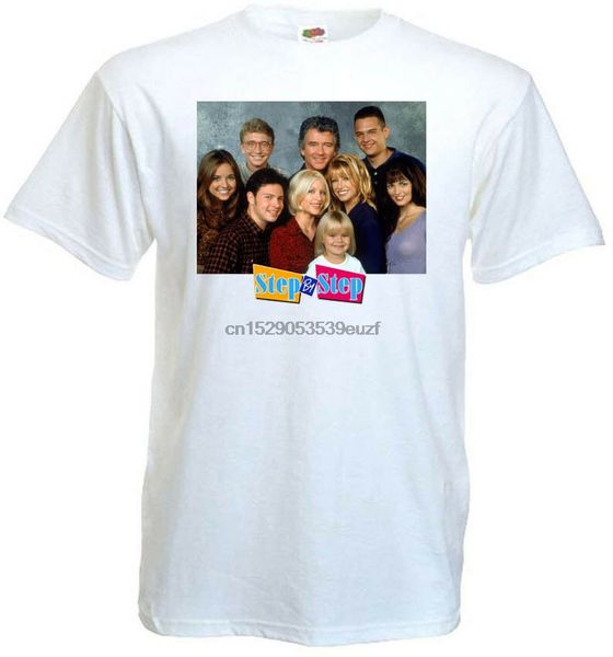 step by step v2 t-shirt white movie poster all sizes s...5xl