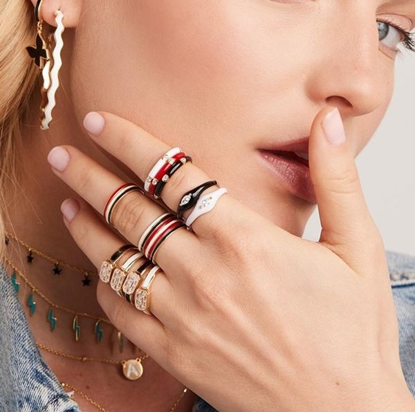 cluster rings red black white enamel evil eye ring fashion boho bohemia jewelry gold lucky turkish, Golden;silver
cluster rings red black white enamel evil eye ring fashion boho bohemia jewelry gold lucky turkish, Golden;silver