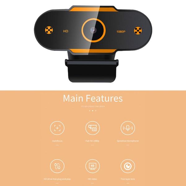 lapdeskcomputer accessory 2mp 1080p hd usb webcam with microphone for video conference live streaming pc
lapdeskcomputer accessory 2mp 1080p hd usb webcam with microphone for video conference live streaming pc