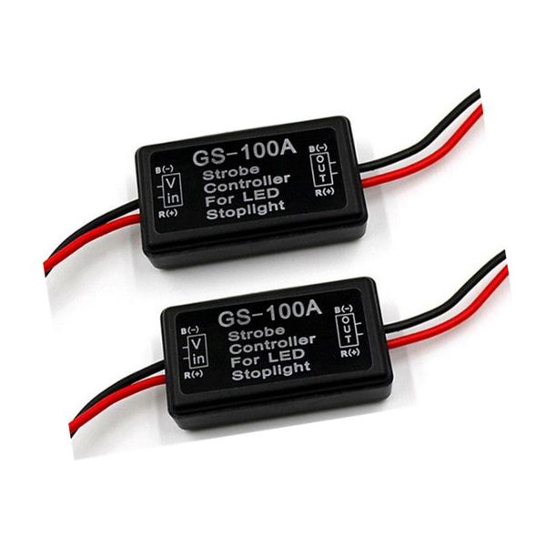 1pc brake light flash controller module gs-100a flash strobe controller flasher module for car led brake slight lamp 12v
1pc brake light flash controller module gs-100a flash strobe controller flasher module for car led brake slight lamp 12v