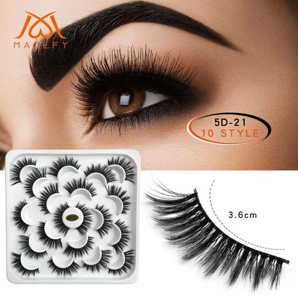 false eyelashes style 10 pairs natural 3d mink lashes fake long makeup eyelash extension for beauty
false eyelashes style 10 pairs natural 3d mink lashes fake long makeup eyelash extension for beauty