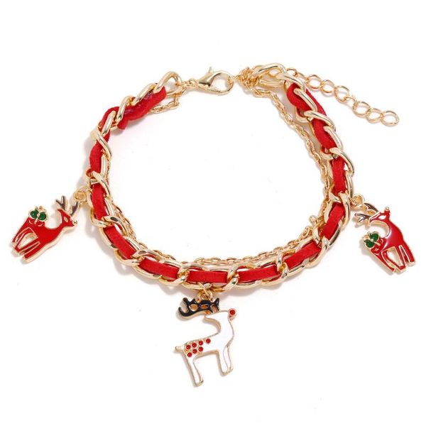 wukaka cartoon cute christmas elk jingle bells flower bracelet santa christmas sock tree bracelet for girl boy bracelets jewelry, Black
wukaka cartoon cute christmas elk jingle bells flower bracelet santa christmas sock tree bracelet for girl boy bracelets jewelry, Black