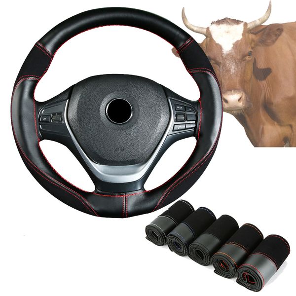 diy car steering wheel cover with needle and thread microfiber leather car modeling cover 38cm steering wheel
diy car steering wheel cover with needle and thread microfiber leather car modeling cover 38cm steering wheel