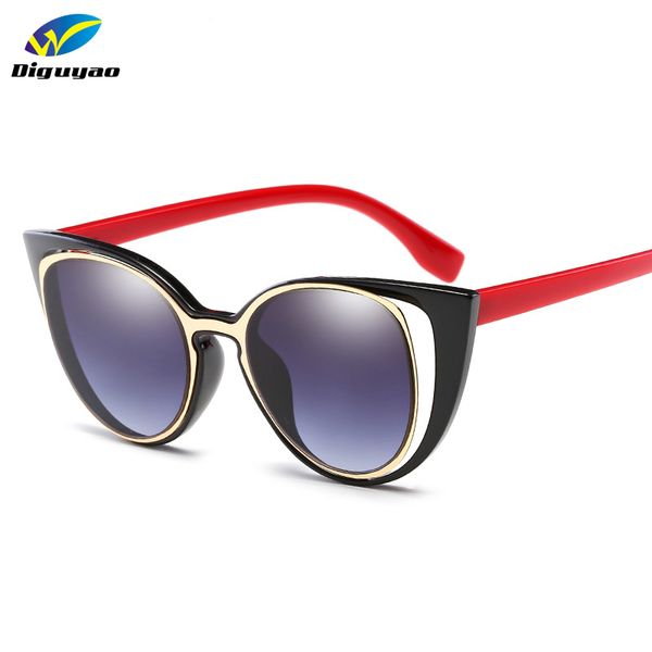 diguyao 2020 fashion sunglasses women designer vintage sun glasses female rivet shades big frame style eyewear, White;black
diguyao 2020 fashion sunglasses women designer vintage sun glasses female rivet shades big frame style eyewear, White;black