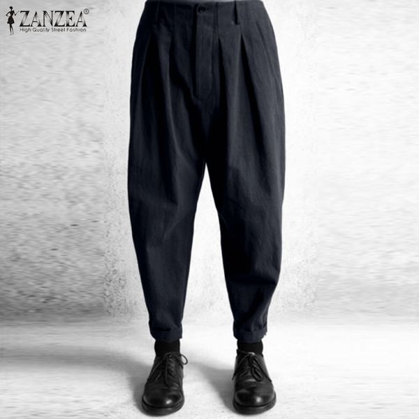 women's pants & capris zanzea women harem spring high waist solid long trousers vintage turnip cotton linen pantalon female baggy palaz, Black;white
women's pants & capris zanzea women harem spring high waist solid long trousers vintage turnip cotton linen pantalon female baggy palaz, Black;white