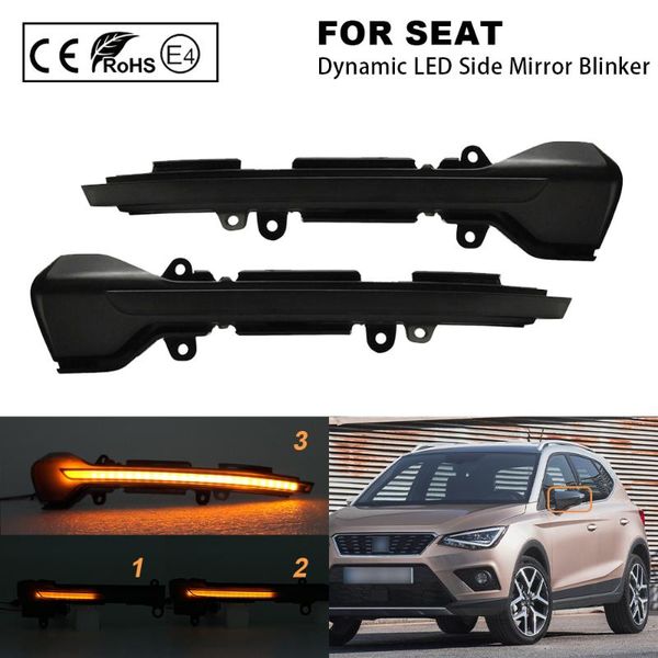 pair led dynamic side mirror blinker light turn signal lamp for seat leon iii 5f 2013- ibiza kj 2020- arona 2020- amber
pair led dynamic side mirror blinker light turn signal lamp for seat leon iii 5f 2013- ibiza kj 2020- arona 2020- amber