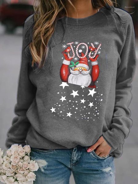 neck hoodies letter long sleeve panelled sweatshirt famale loose clothes women christmas crew, Black
neck hoodies letter long sleeve panelled sweatshirt famale loose clothes women christmas crew, Black