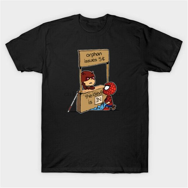 the devil is in spider man daredevil comic parody superhero black t-shirt s-6xl cotton customize tee shirt
the devil is in spider man daredevil comic parody superhero black t-shirt s-6xl cotton customize tee shirt