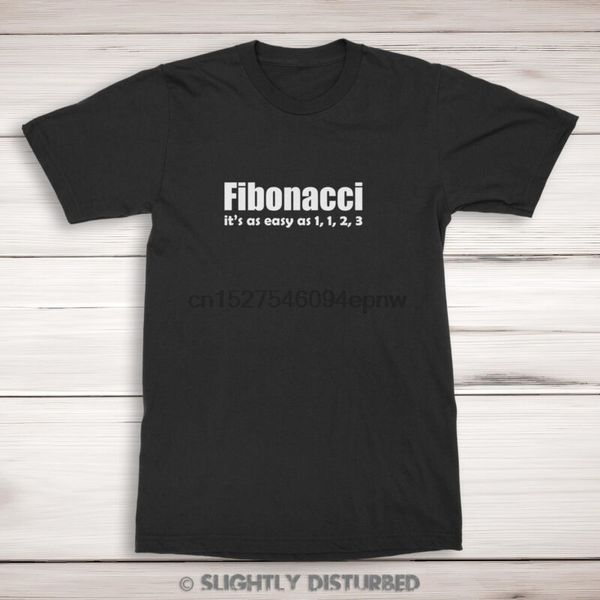 fibonacci it's as easy as 1123 men's t-shirt
