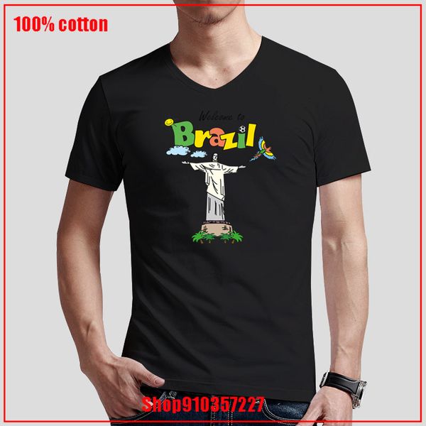 welcome to brazil cute v-neck t-shirt stylish t-shirts latest popularity summer popular shirt 100% cotton blouses stylish tees
welcome to brazil cute v-neck t-shirt stylish t-shirts latest popularity summer popular shirt 100% cotton blouses stylish tees