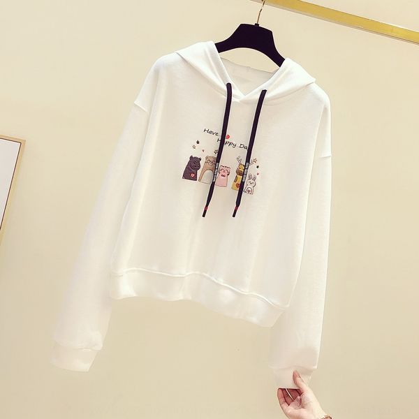 women's fashionable ins thin type for spring and sweatshirt sweatshirtsweatshirt autumn 2020 new loose hooded versatile short ultra, Black
women's fashionable ins thin type for spring and sweatshirt sweatshirtsweatshirt autumn 2020 new loose hooded versatile short ultra, Black