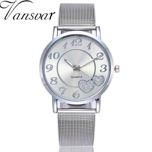 charm bracelets fashion watch women casual stainless steel quartz v strap watches analog wristwatch luxury, Golden;silver 
charm bracelets fashion watch women casual stainless steel quartz v strap watches analog wristwatch luxury, Golden;silver