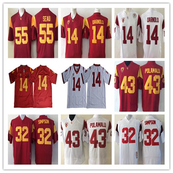 customize ncaa usc трояны 14 sam darnold 43 трой polamalu 32 o.j. симпсон 55 младший seau любое имя размер американского футбола трикотажных, Black
customize ncaa usc трояны 14 sam darnold 43 трой polamalu 32 o.j. симпсон 55 младший seau любое имя размер американского футбола трикотажных, Black