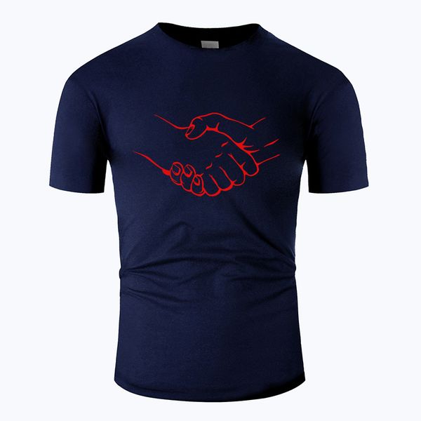 handshake hand line art o neck cotton t shirt men and woman summer short sleeve designed casual tee m01035
handshake hand line art o neck cotton t shirt men and woman summer short sleeve designed casual tee m01035