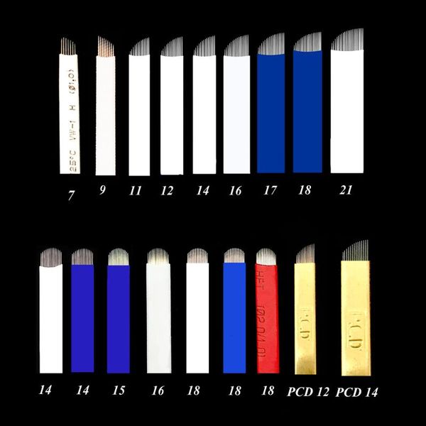 tattoo needles lamina tebori 7/9/11/12/14/12 u/18u/ pcd 12/14 pernement makeup for eyebrow 3d embroidery microblading pins
tattoo needles lamina tebori 7/9/11/12/14/12 u/18u/ pcd 12/14 pernement makeup for eyebrow 3d embroidery microblading pins