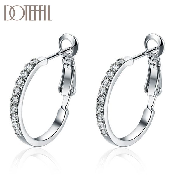 hoop & huggie doteffil 925 sterling silver/rose gold circle shape zircon earrings women charm gift fashion party wedding jewelry, Golden;silver
hoop & huggie doteffil 925 sterling silver/rose gold circle shape zircon earrings women charm gift fashion party wedding jewelry, Golden;silver