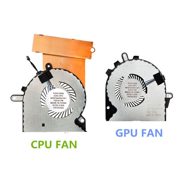 new original cpu gpu fan for omen 15-ce 17-an cooler fan g3a-cpu g3a-gpu 929455-001 929456-001
new original cpu gpu fan for omen 15-ce 17-an cooler fan g3a-cpu g3a-gpu 929455-001 929456-001