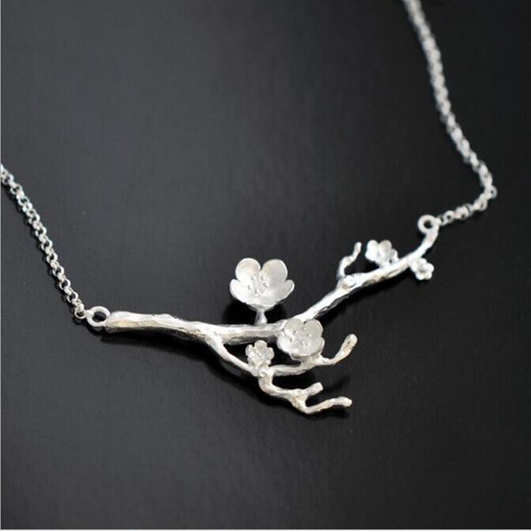 exquisite branches sakura popular 925 sterling silver creative jewelry hypoallergenic personality pendant necklace h30
exquisite branches sakura popular 925 sterling silver creative jewelry hypoallergenic personality pendant necklace h30