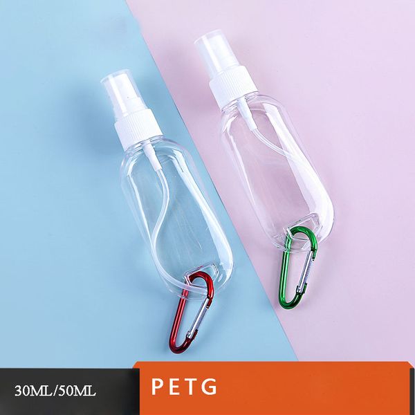 30ml/50ml portable alcohol pump spray bottle with keychain hook 1oz/1.7oz empty hand sanitizer gel dispenser transparent bottles
30ml/50ml portable alcohol pump spray bottle with keychain hook 1oz/1.7oz empty hand sanitizer gel dispenser transparent bottles