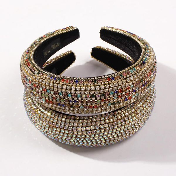 fashion bezel rhinestone padded headbands for women girls luxury thick hairbands female crystal hair accessories new headwear, Golden;silver
fashion bezel rhinestone padded headbands for women girls luxury thick hairbands female crystal hair accessories new headwear, Golden;silver