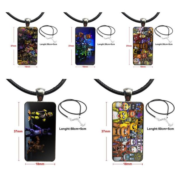 vintage jewelry steel plated with glass cabochon choker long pendant rectangle necklace for gift sfm fnaf animatronics, Silver
vintage jewelry steel plated with glass cabochon choker long pendant rectangle necklace for gift sfm fnaf animatronics, Silver