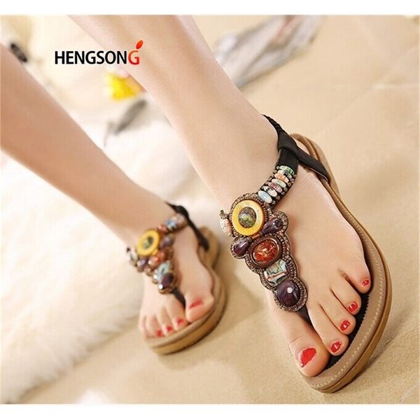 women sandals summer bohemian fashion beading beach soft flip flops shoes gladiator women shoes sandles 0925, Black
women sandals summer bohemian fashion beading beach soft flip flops shoes gladiator women shoes sandles 0925, Black