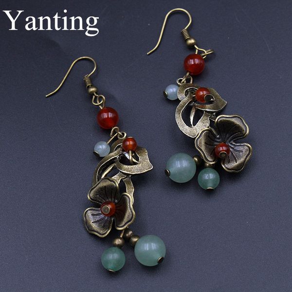 dangle & chandelier yanting aventurine stone earrings for women bohemian vintage earring ethnic copper color hollow flower earings handmade, Silver
dangle & chandelier yanting aventurine stone earrings for women bohemian vintage earring ethnic copper color hollow flower earings handmade, Silver