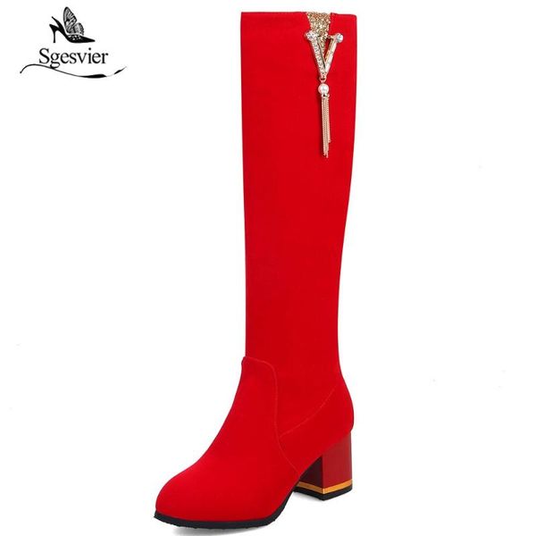 sgesvier 2020 new arrival winter plush suede basic women snow boots knight zipper round toe high heel knee high boots ox533, Black
sgesvier 2020 new arrival winter plush suede basic women snow boots knight zipper round toe high heel knee high boots ox533, Black