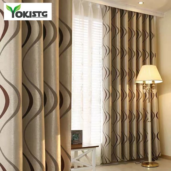 yokistg modern wavy striped blackout curtains for living room bedroom kitchen thick luxury curtains drapes home decoration
yokistg modern wavy striped blackout curtains for living room bedroom kitchen thick luxury curtains drapes home decoration