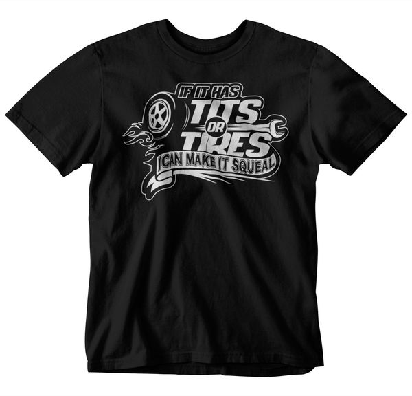 100% cotton brand new if it has tits or tires t-shirt black s-3xl tuner decal mechanic redneck funny summer tee shirt
100% cotton brand new if it has tits or tires t-shirt black s-3xl tuner decal mechanic redneck funny summer tee shirt