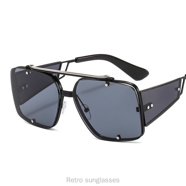 2020 new oversized women sunglasses candy color square flat sun glasses rimless clear lens fashion sunglasses for female fml, White;black
2020 new oversized women sunglasses candy color square flat sun glasses rimless clear lens fashion sunglasses for female fml, White;black