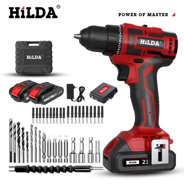 hilda 16.8v / 21v бесщеточный электрическая дрель аккумуляторный шуруповерт литиевая батарея мини дрель инструменты для деревообработки
hilda 16.8v / 21v бесщеточный электрическая дрель аккумуляторный шуруповерт литиевая батарея мини дрель инструменты для деревообработки