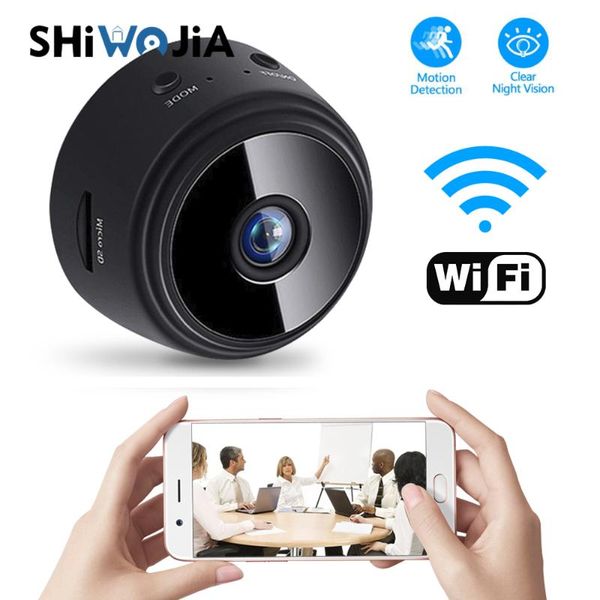 shiwojia mini wifi ip camera 1080p home security wireless storage infrared night vision motion detection baby monitor sd card
shiwojia mini wifi ip camera 1080p home security wireless storage infrared night vision motion detection baby monitor sd card