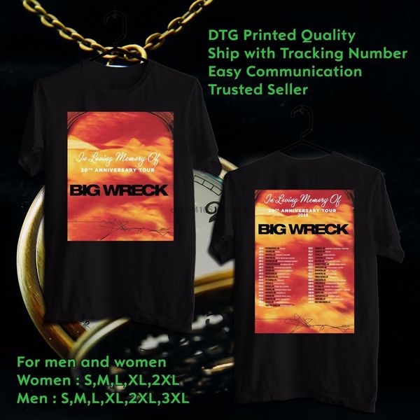 new big wreck in loving memory 20th anniv tour 2018 t-shirt s-5xl
new big wreck in loving memory 20th anniv tour 2018 t-shirt s-5xl