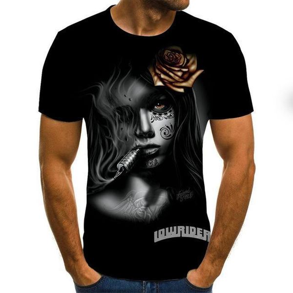 men 's t -s 3d print shirts humor graphic hentai men clothing